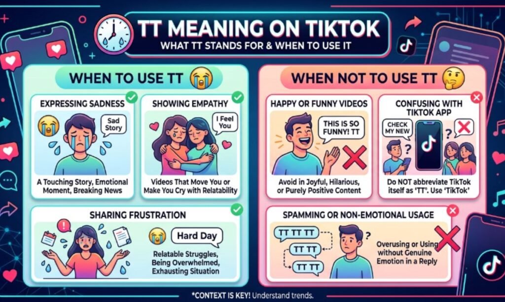 when to use or not TT On TIKTOK