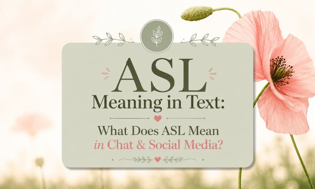 ASL Meaning in Text