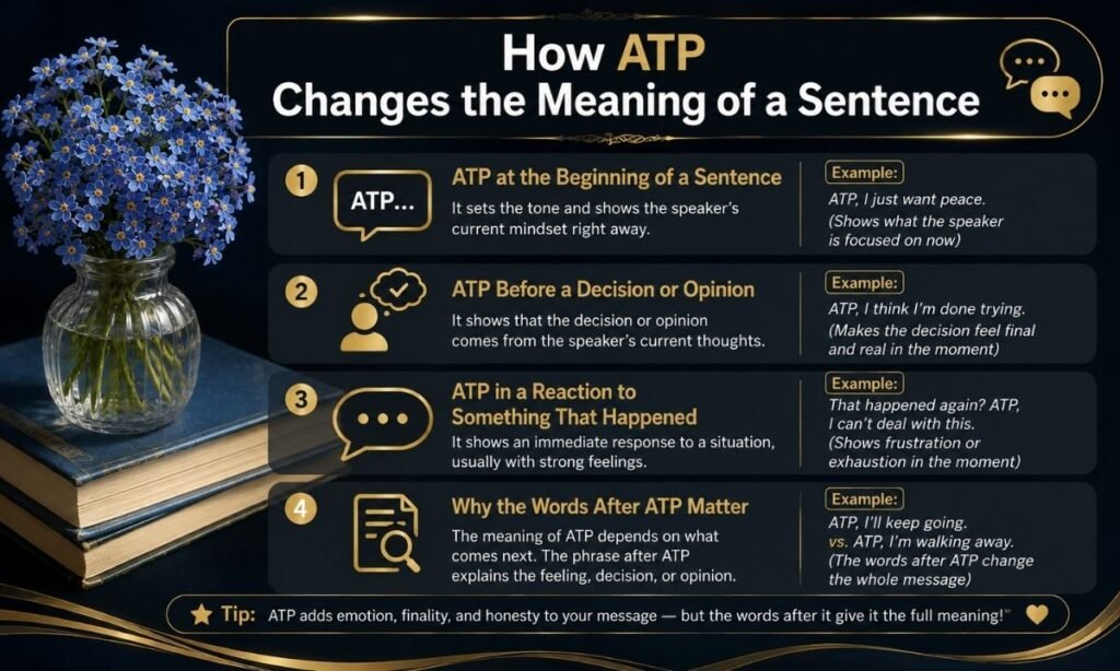 How ATP Changes the Meaning of a Sentence