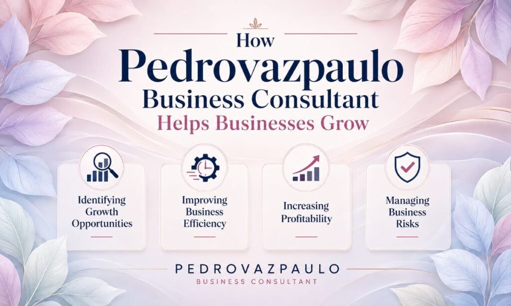 How Pedrovazpaulo Business Consultant Helps