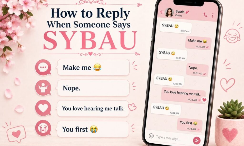 How to Reply When Someone Says SYBAU