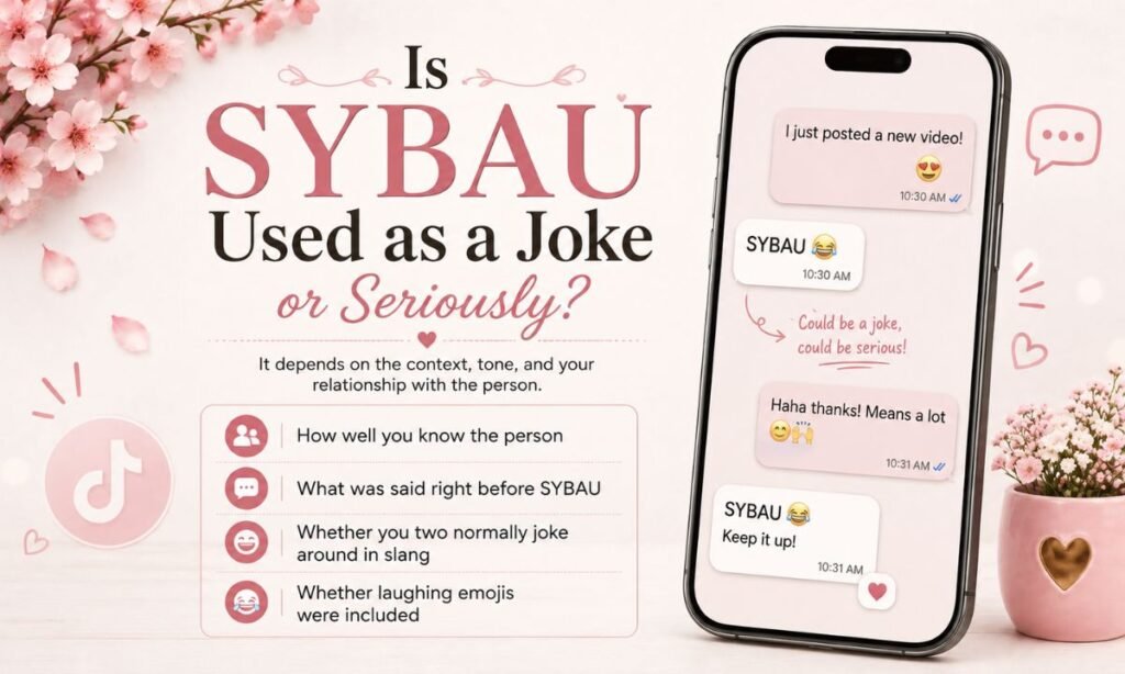 Is SYBAU Used as a Joke or Seriously