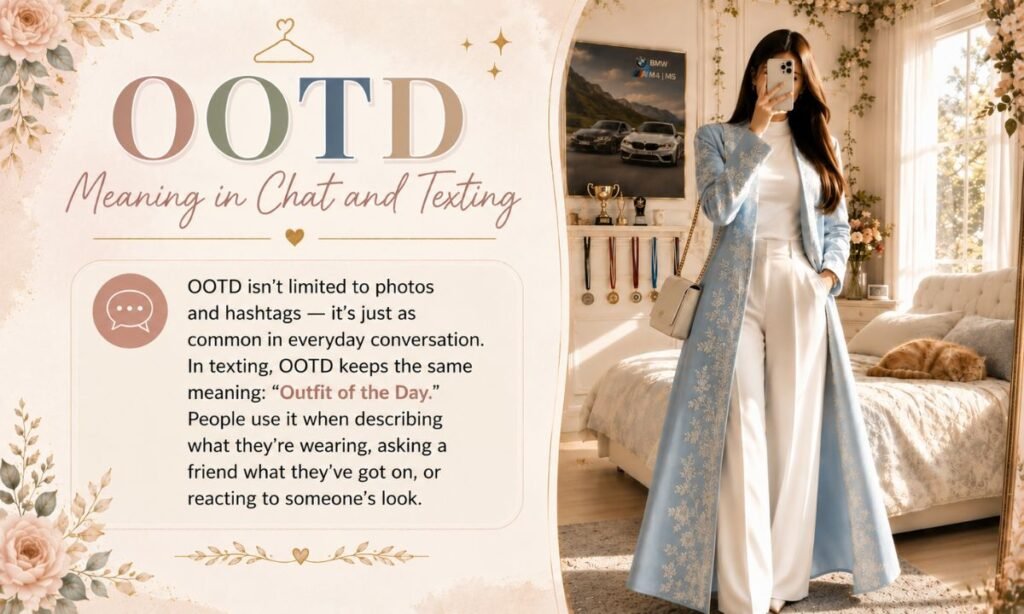 OOTD Meaning in Chat and Texting