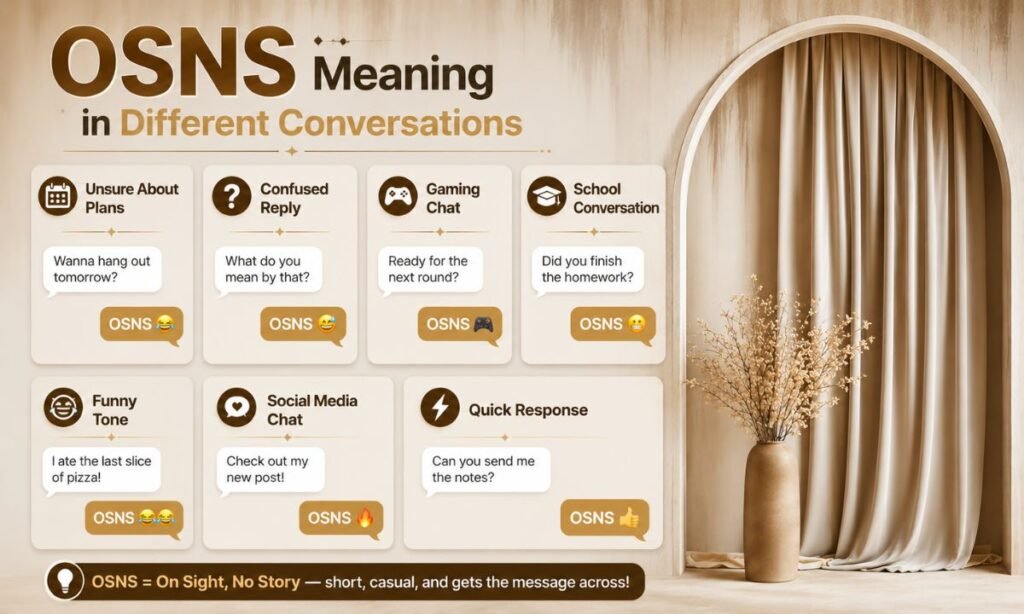 OSNS Meaning In Different Conversations
