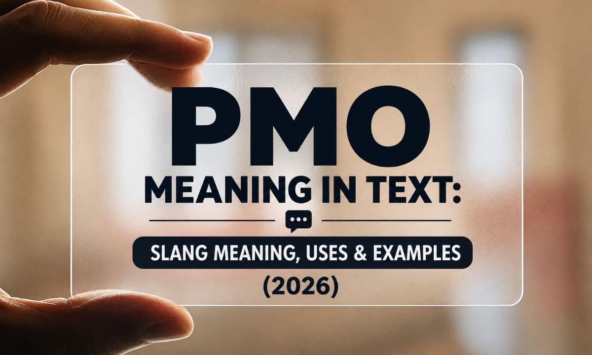 PMO Meaning in Text