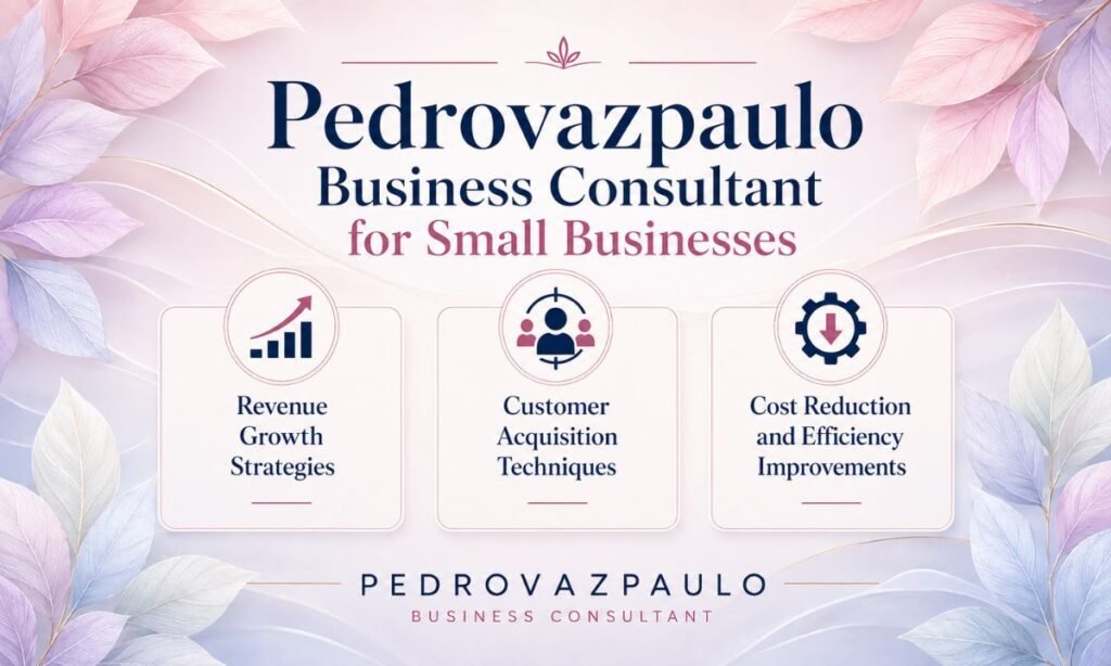 Pedrovazpaulo Business Consultant for Small Businesses