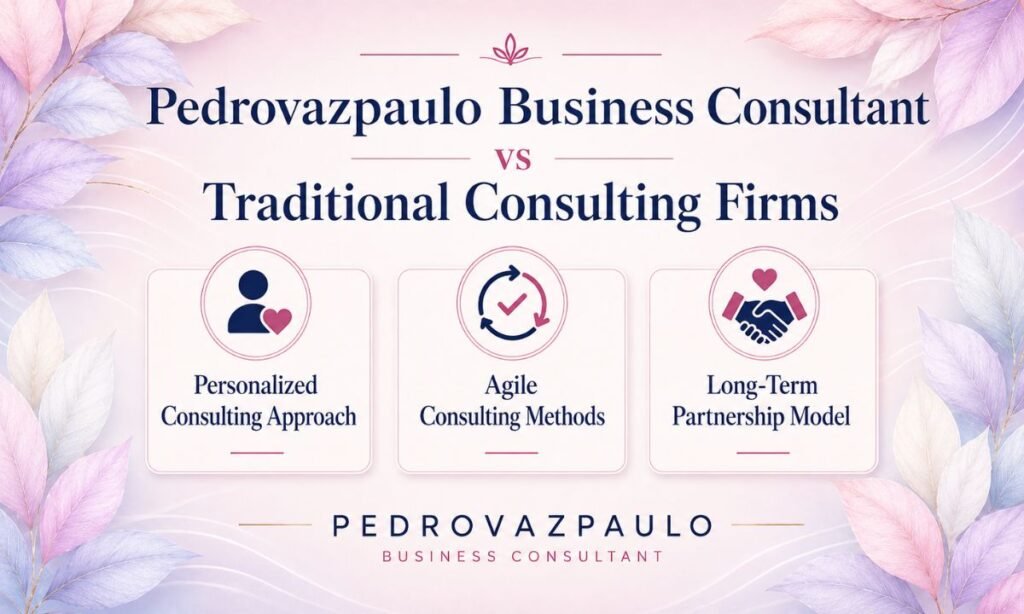 Pedrovazpaulo Business Consultant vs Traditional