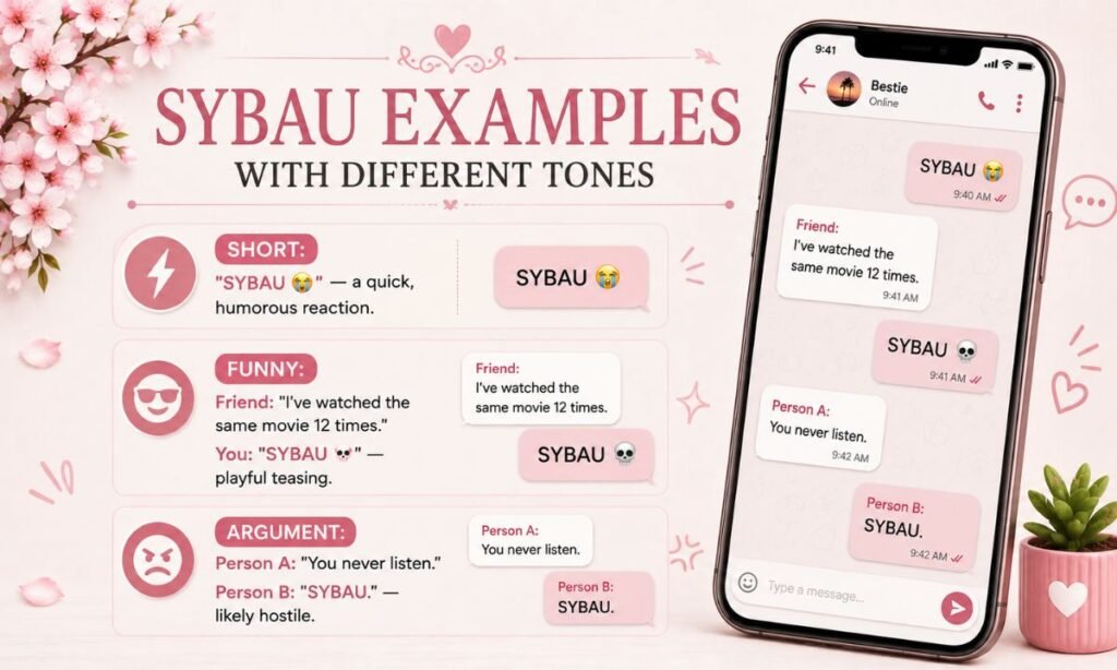 SYBAU Examples With Different Tones