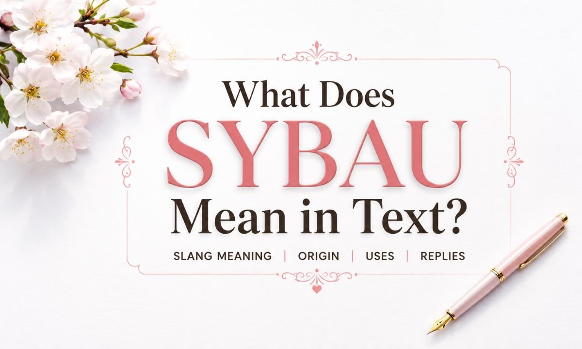 SYBAU Mean in Texting