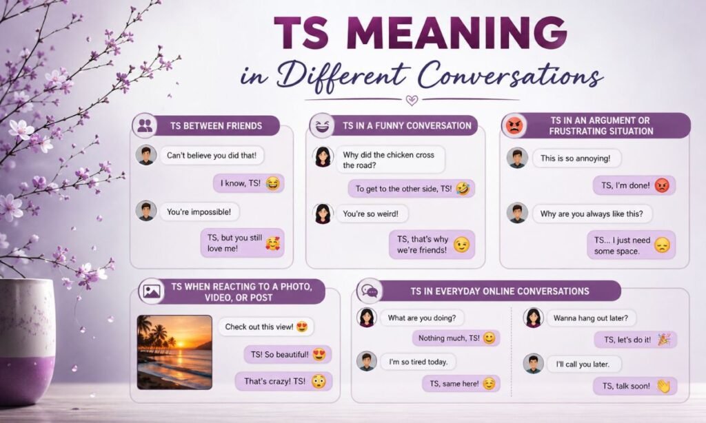 TS Meaning in Different Conversations