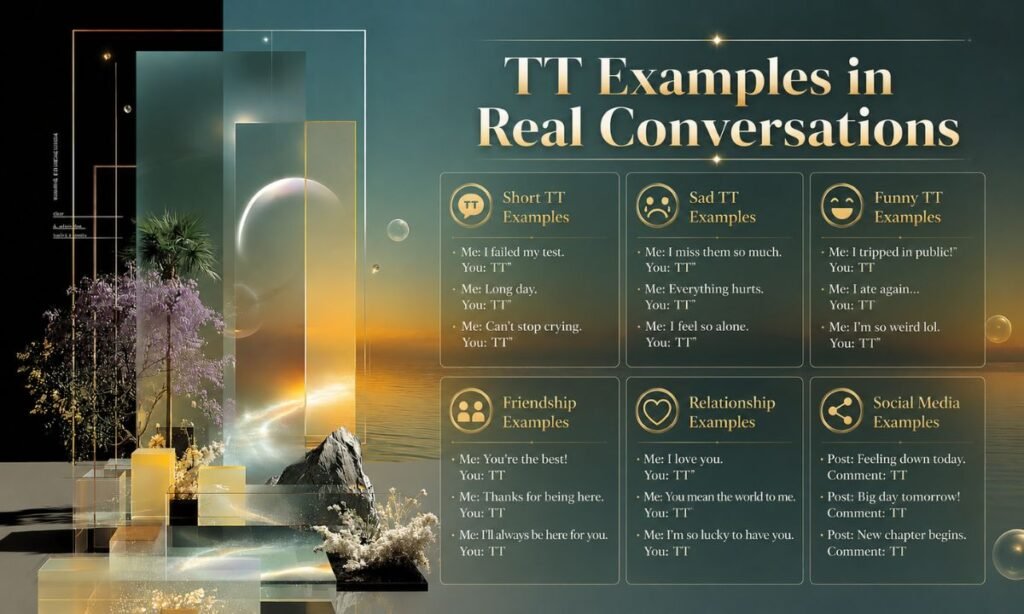 TT Examples in Real Conversations