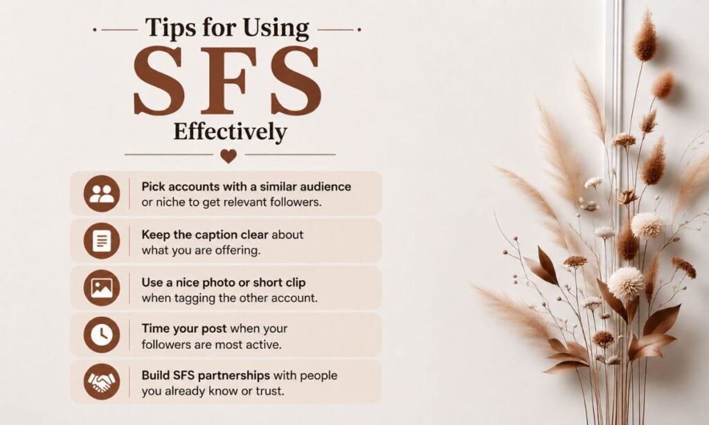 Tips for Using SFS Effectively