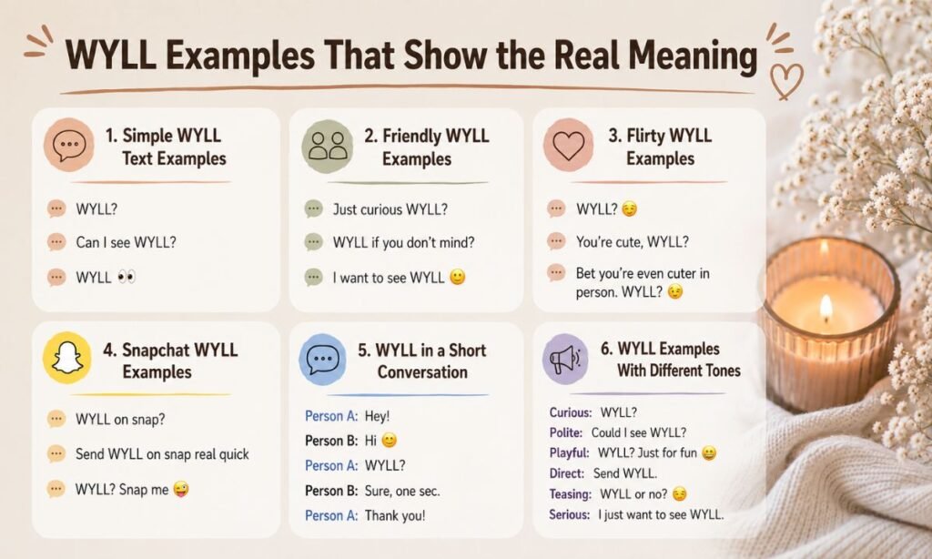 WYLL Examples That Show the Real Meaning