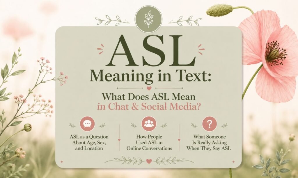 What Does ASL Mean in Chat
