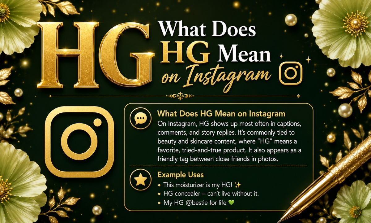 What Does HG Mean on Instagram