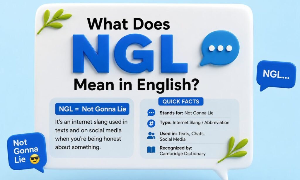 What Does NGL Mean in English