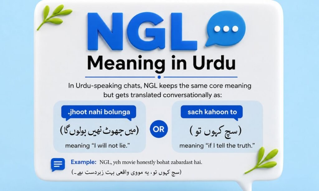 What Does NGL Mean in Urdu