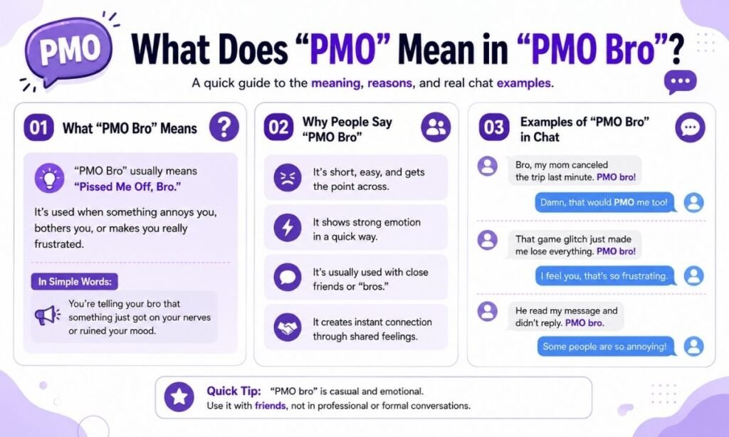 What Does PMO Mean in PMO Bro