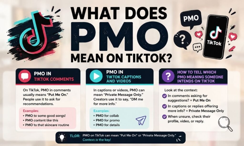 What Does PMO Mean on TikTok