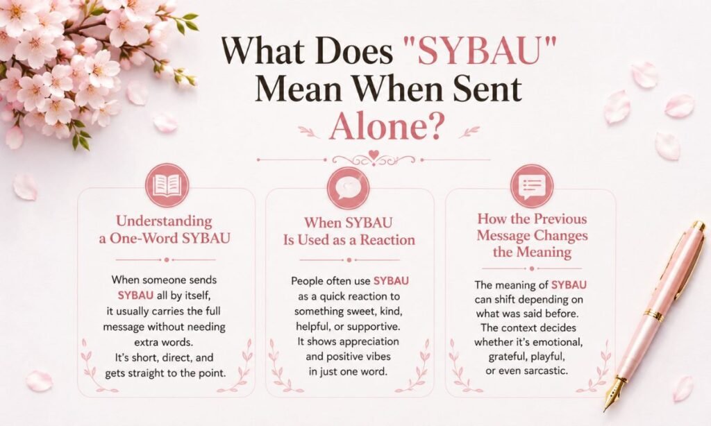 What Does SYBAU Mean When Sent Alone
