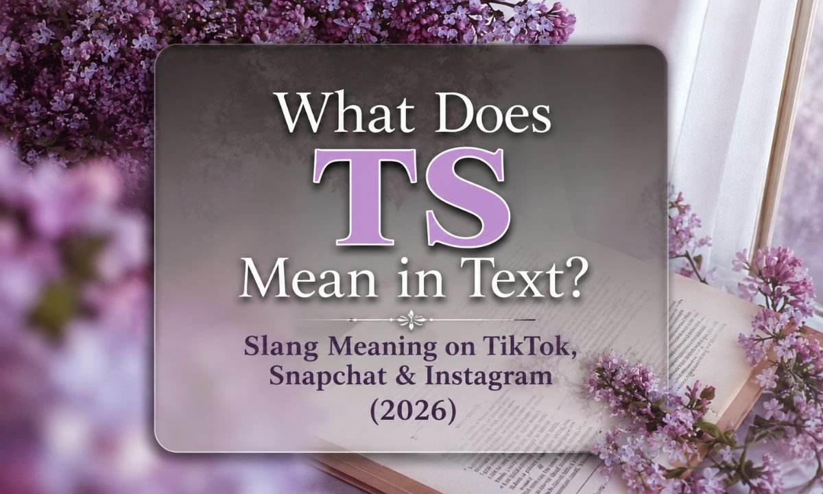 What Does TS Mean in Text Slang Meaning