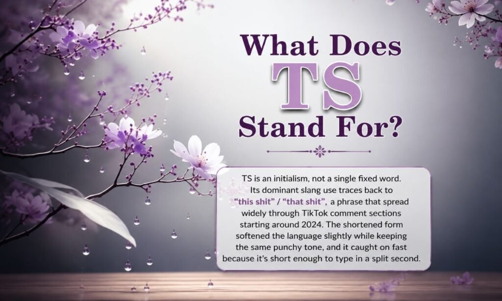 What Does TS Stand for