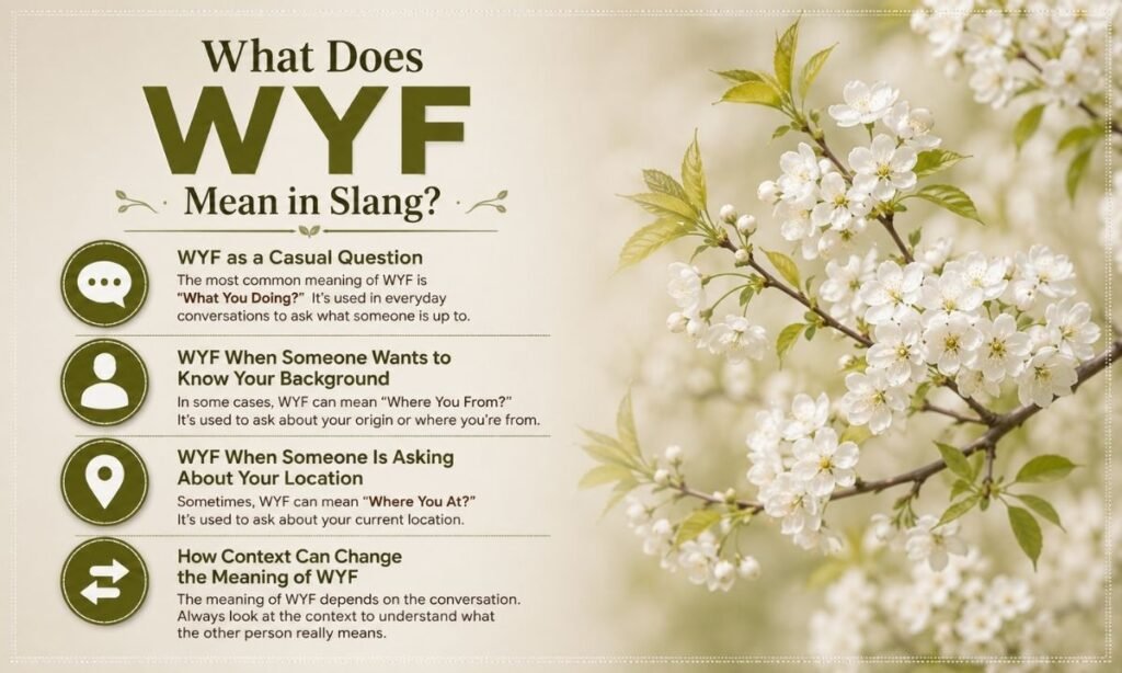 What Does WYF Mean in Slang