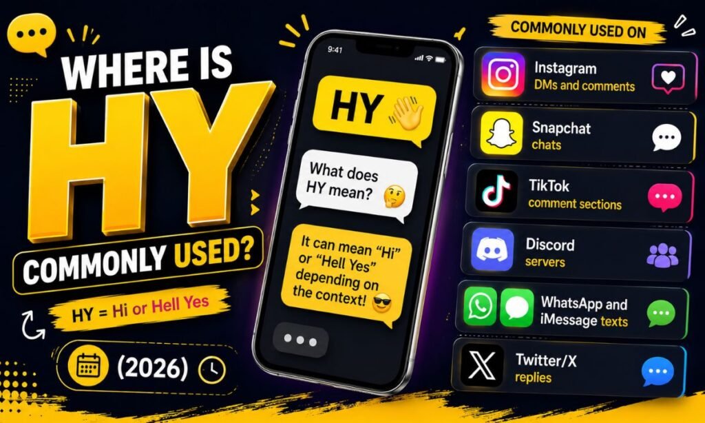 Where is HY Commanly Used