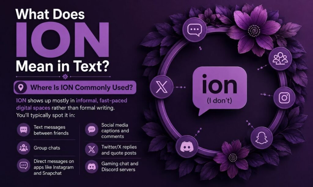 Where is ION Commonly Used
