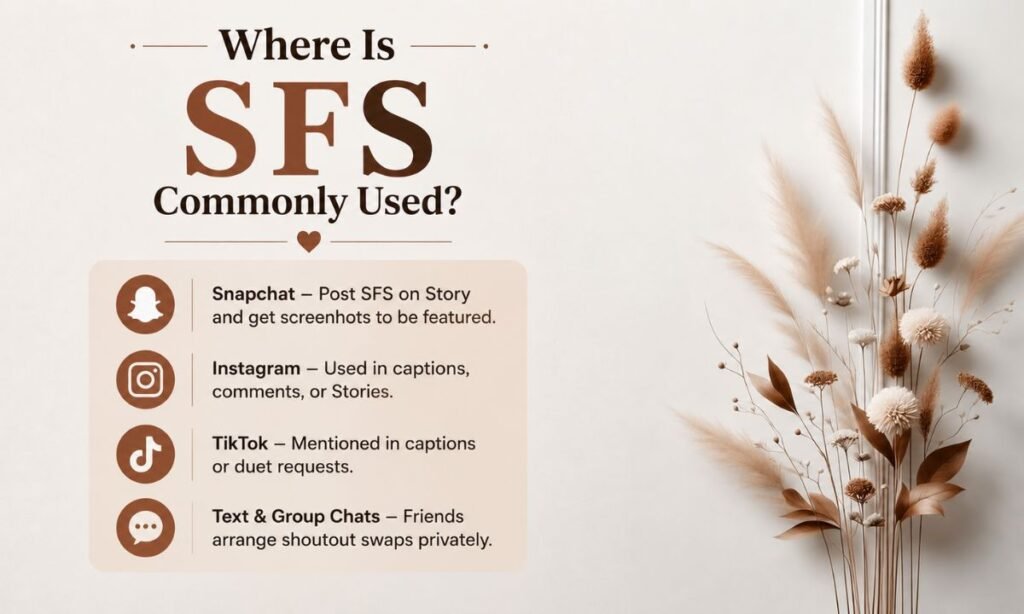 Where is SFS Commonly Used