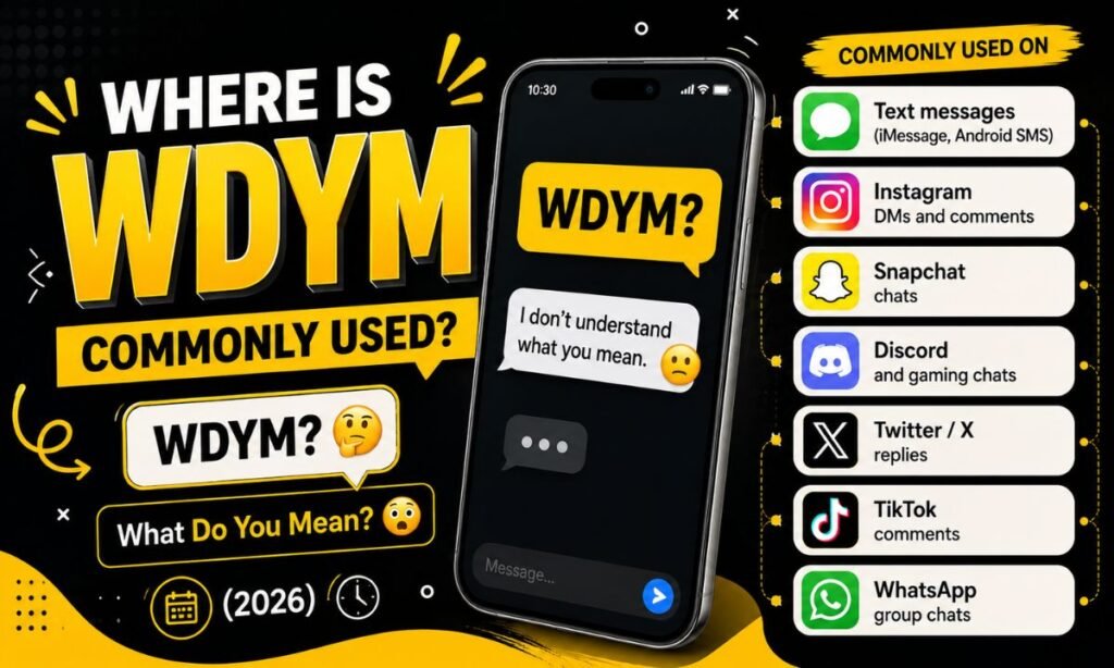 Where is WDY Commanly Used