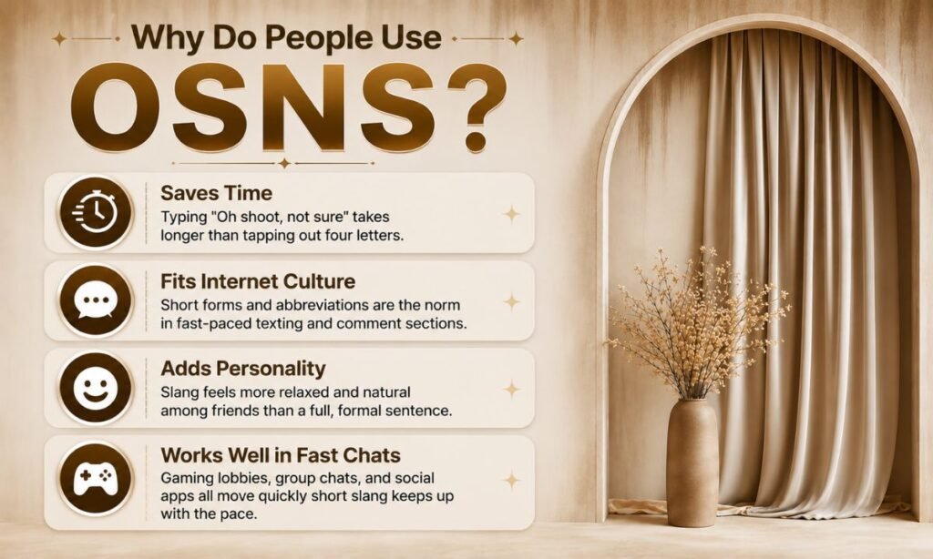 Why Do People Use OSNS