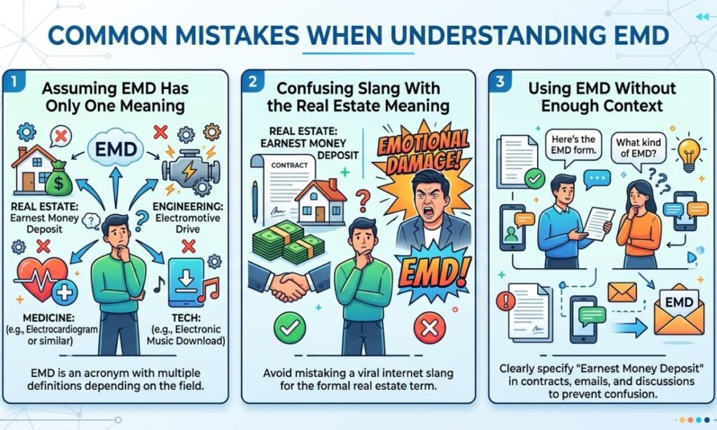Common Mistakes When Understanding EMD