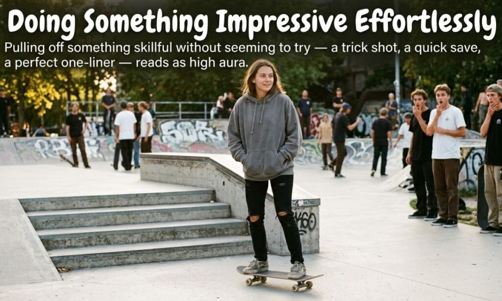 Doing Something Impressive Effortlessly