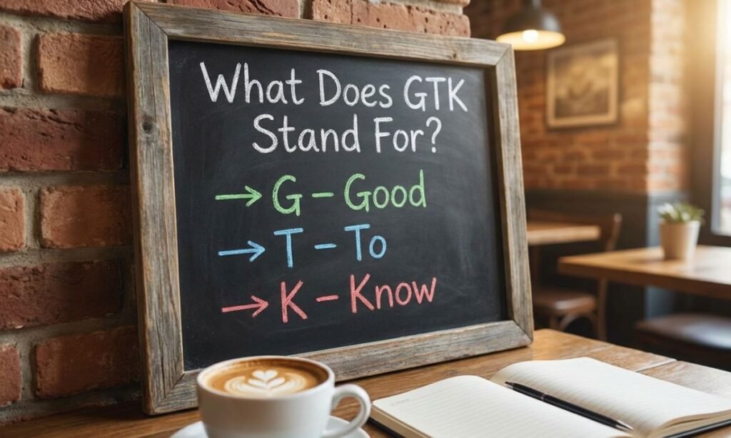 What Does GTK Stand For?