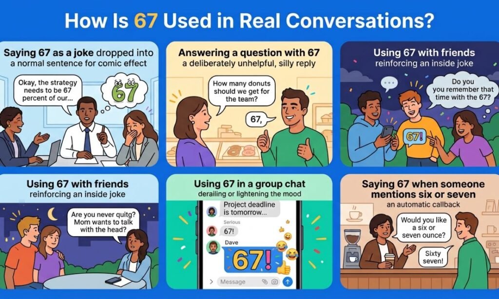 How Is 67 Used in Real Conversations