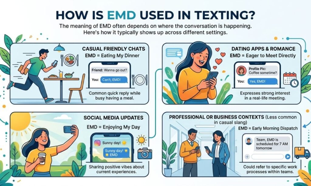 How Is EMD Used in Texting