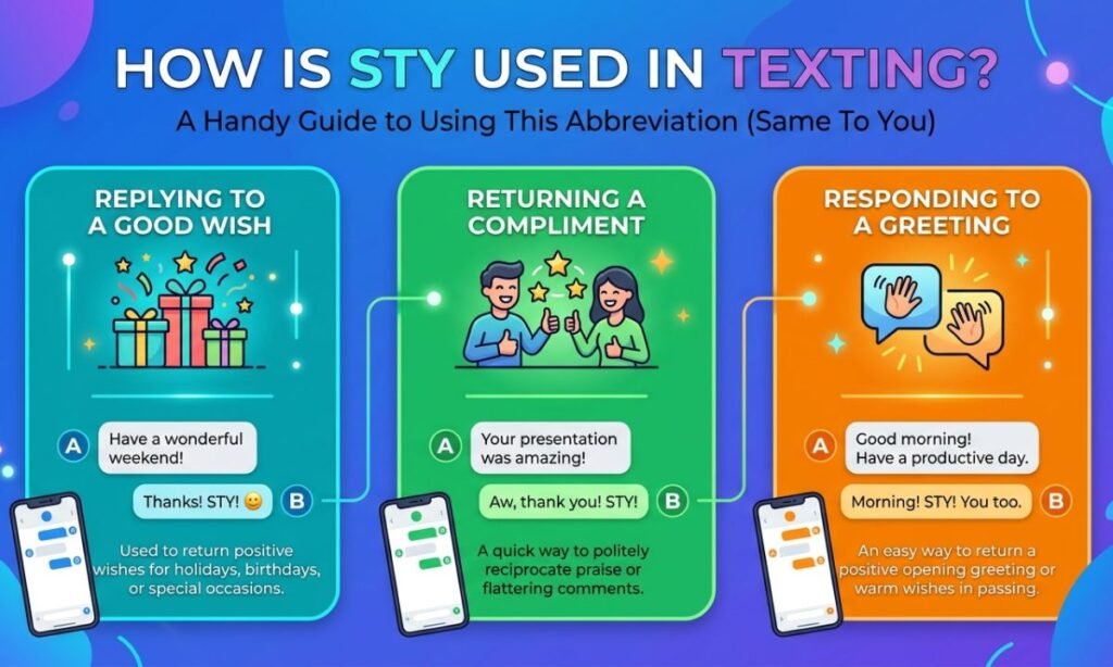 How Is STY Used in Texting