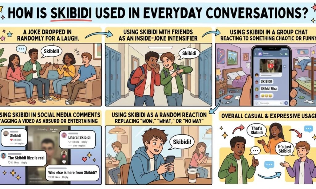 How Is Skibidi Used in Everyday Conversations