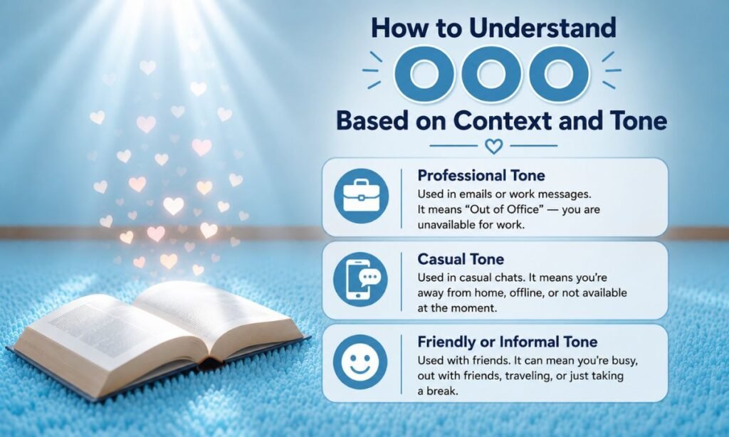 How to Understand OOO Based on Context and Tone