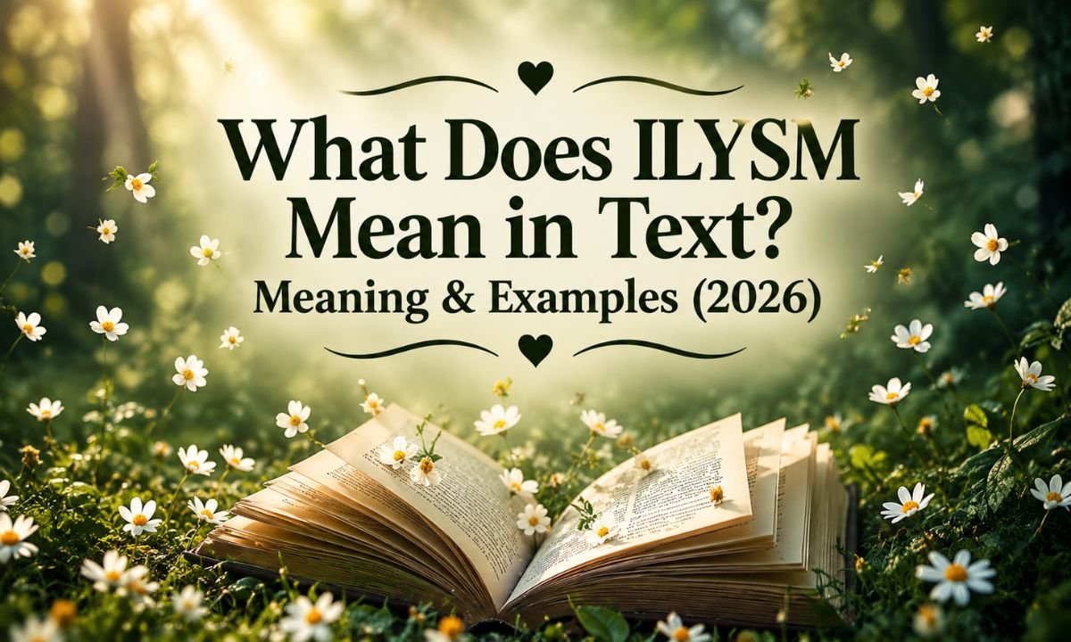 ILYSM Mean in Text
