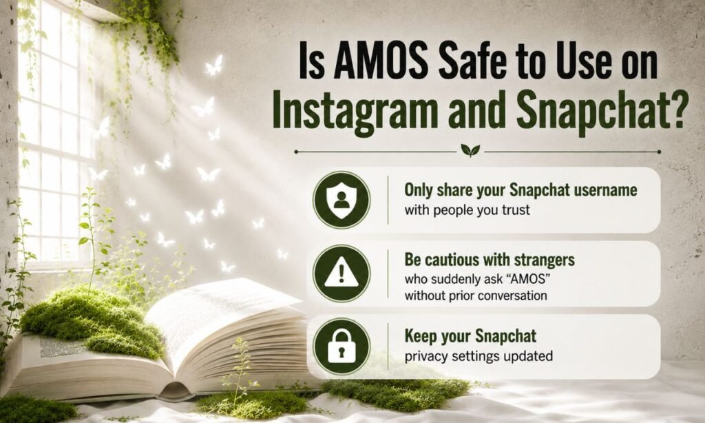 Is AMOS Safe to Use on Instagram and Snapchat