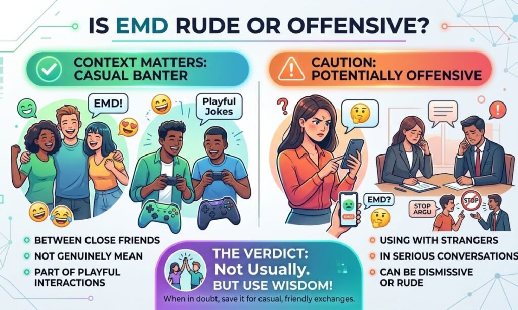 Is EMD Rude or Offensive