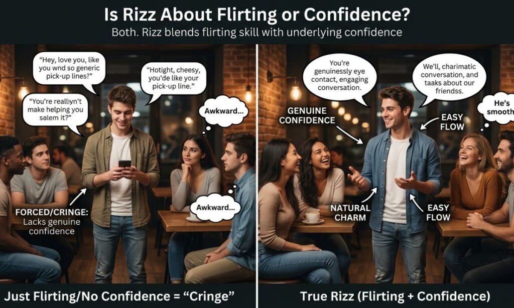 Is Rizz About Flirting or Confidence