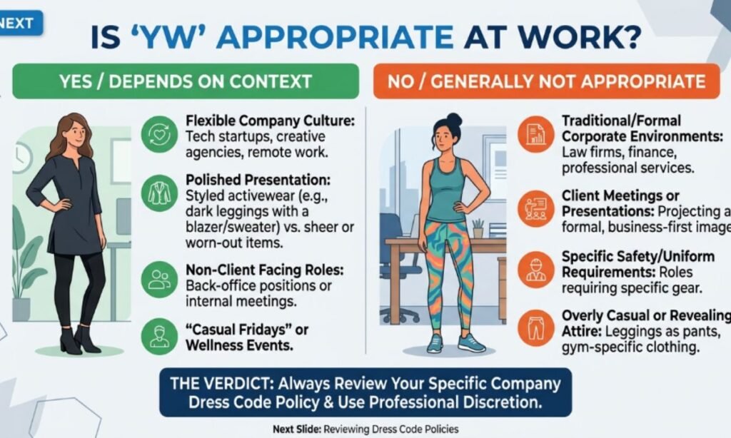 Is YW Appropriate at Work