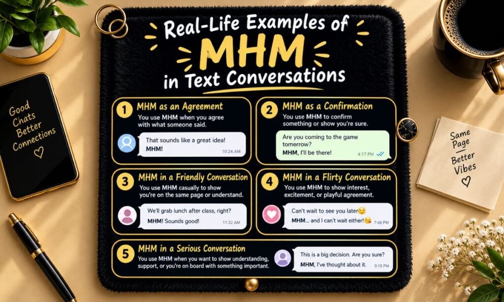 Real-Life Examples of MHM in Text Conversations
