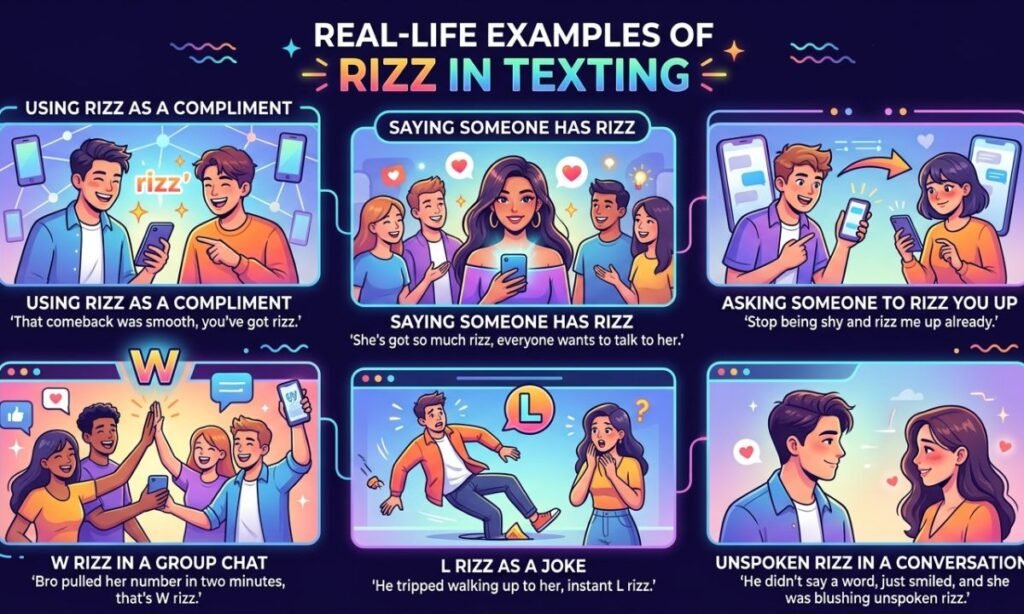 Real-Life Examples of Rizz in Texting