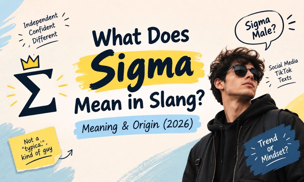 Sigma Mean in Slang
