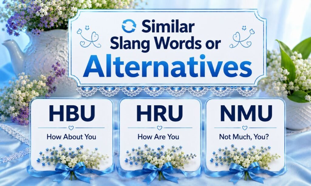 _Similar Slang Words or Alternatives