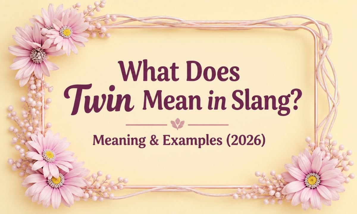 Twin Mean in Slang